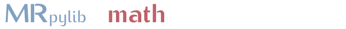 Logo mrmath